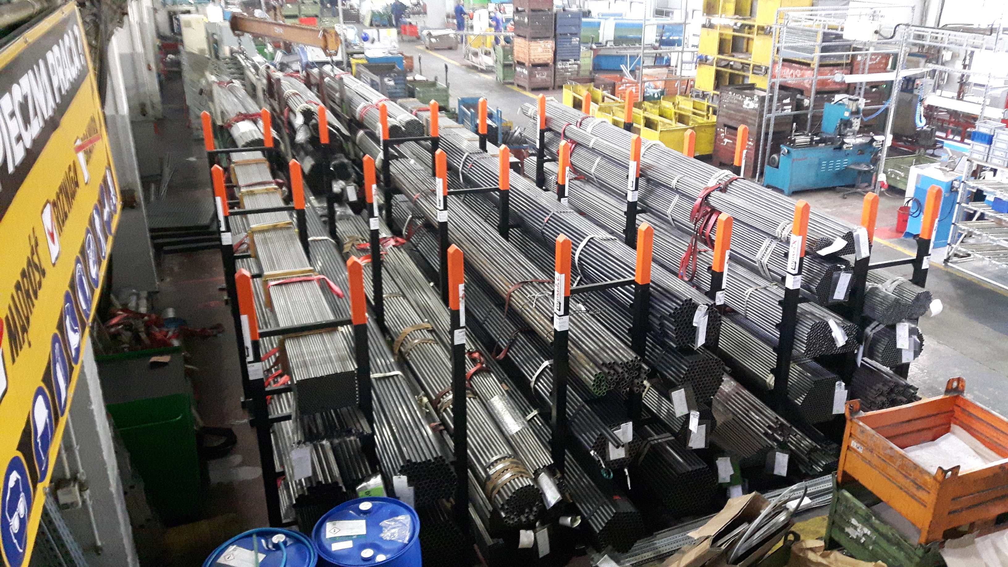 Layout magazynowanie rur layout produkcji