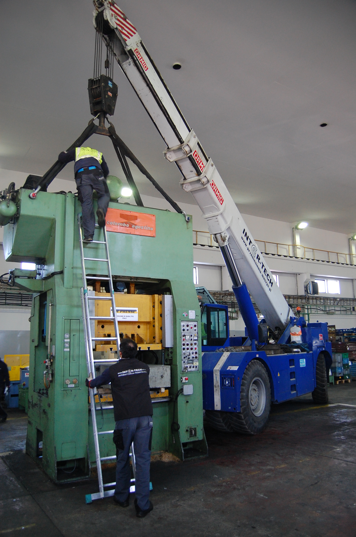 Przestawienie maszyn