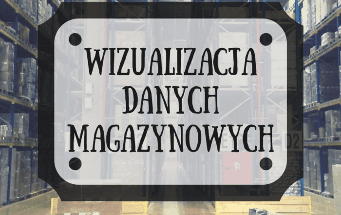 wizualizacja danych magazynowych