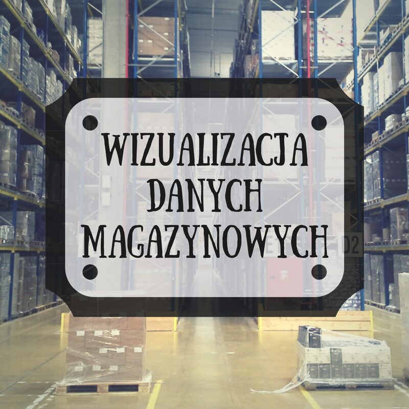 wizualizacja danych magazynowych