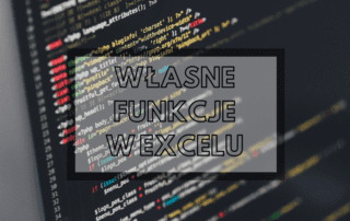 Tworzenie własnych funkcji w Excelu