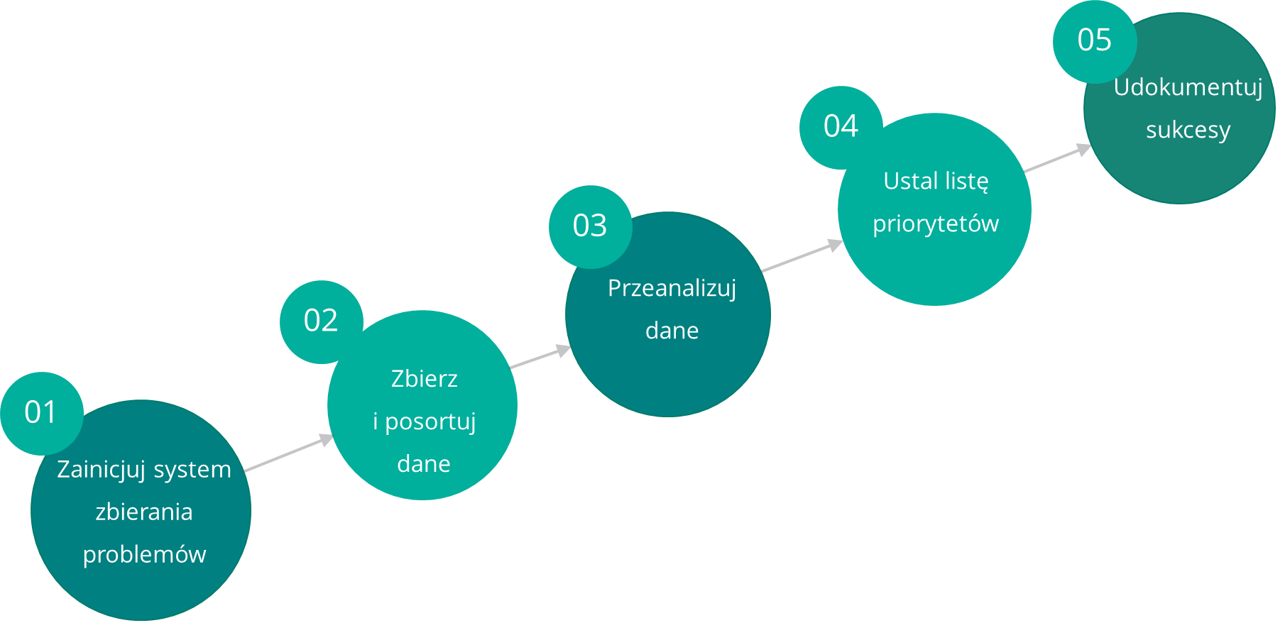 Kroki koła jakości Kroki koła jakości