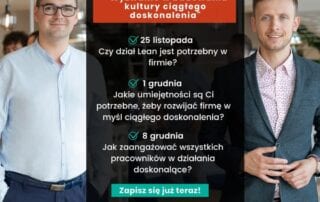 Wyzwanie w budowaniu kutury ciągłego doskonalenia - cykl webinarów