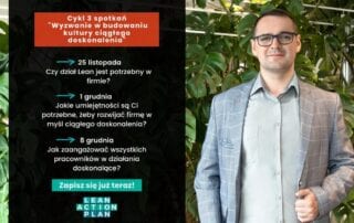 Cykl webinarów - jak zbudować świadomość lean w firmie - rola kierownictwa w tworzeniu kultury