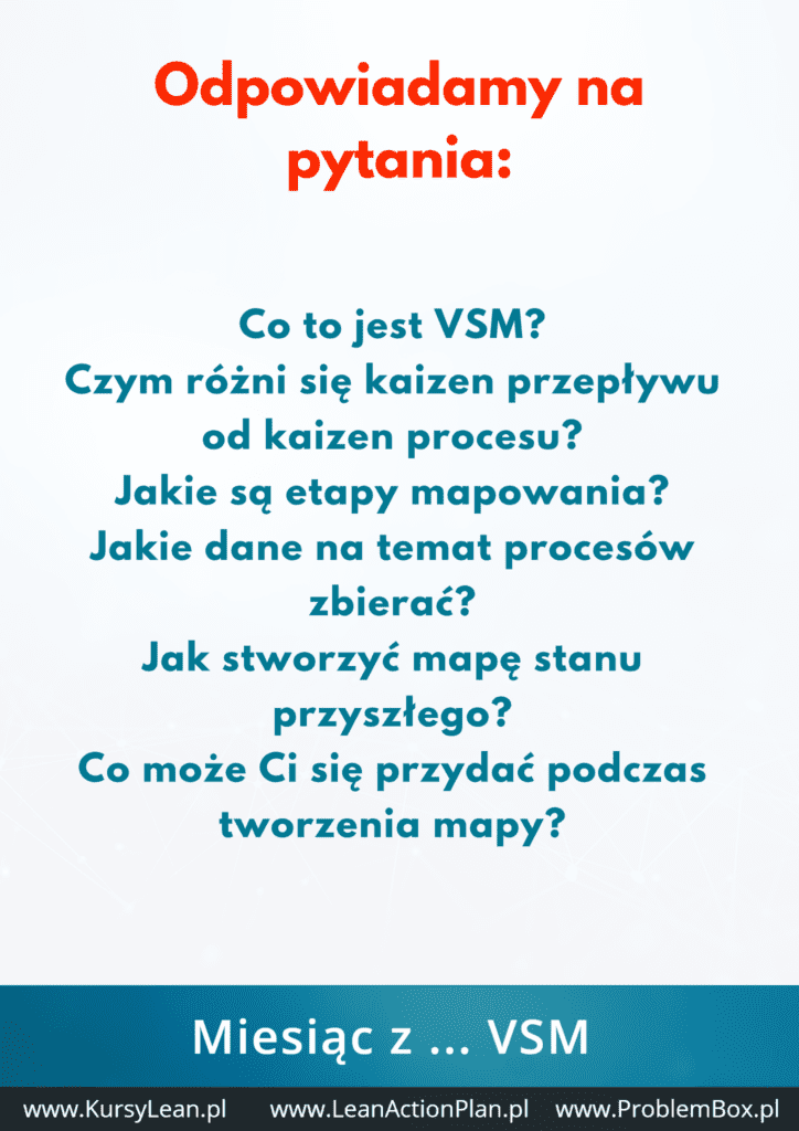 VSM - Mapowanie Strumienia Wartości - podsumowanie2