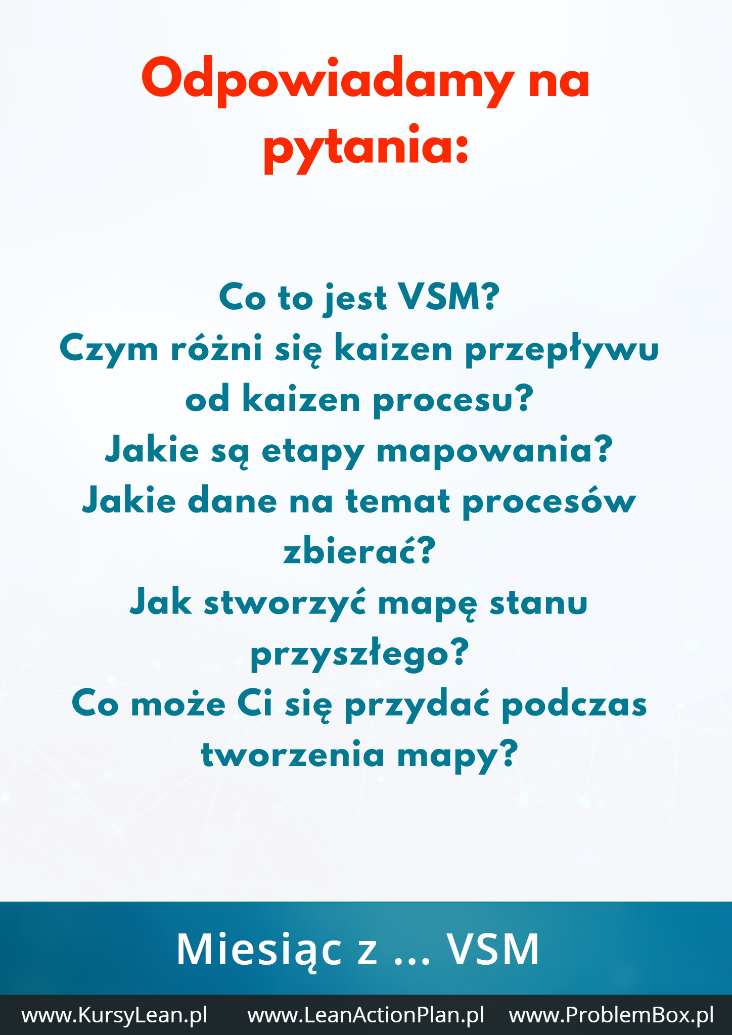 VSM – Mapowanie Strumienia Wartości – podsumowanie2 VSM - Mapowanie Strumienia Wartości - podsumowanie2