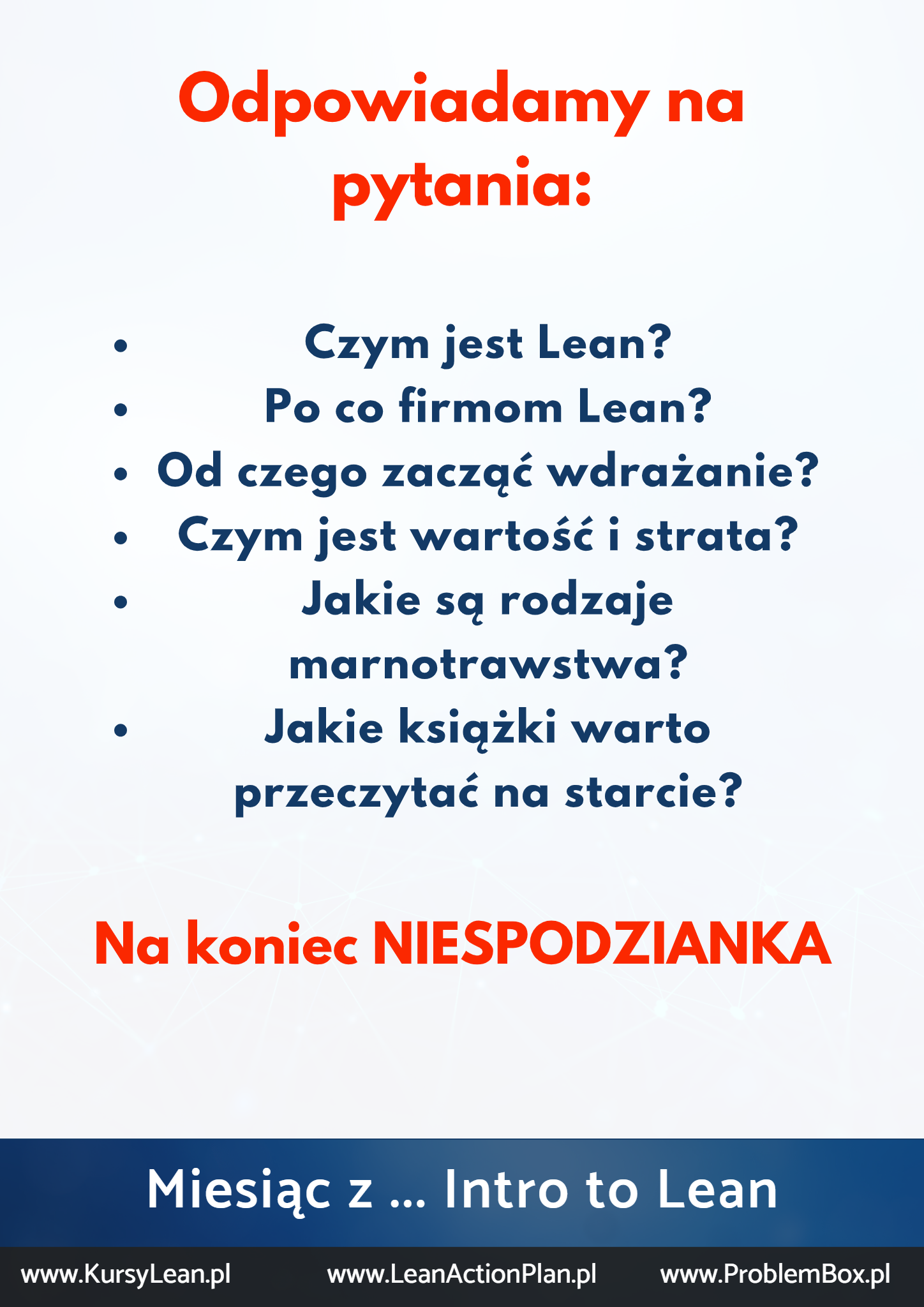 Podsumowanie Intro to Lean