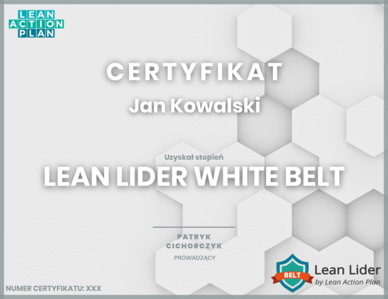 certyfikat white belt certyfikat white belt