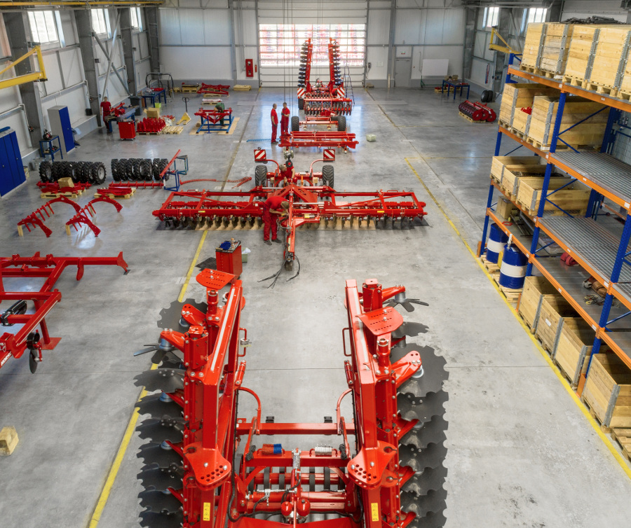 3. Layout hali produkcyjnej Uporządkowana hala produkcyjna - projektowanie layoutu