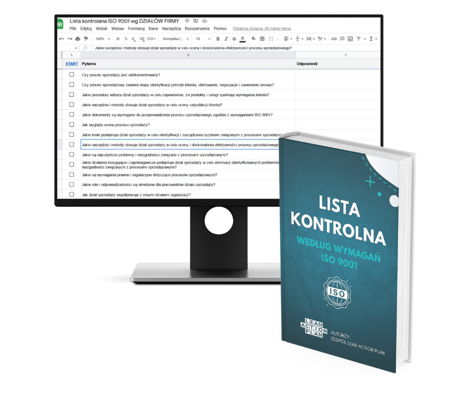 Projekt bez tytułu (4) Lista kontrolna ISO 9001 - LeanActionPlan