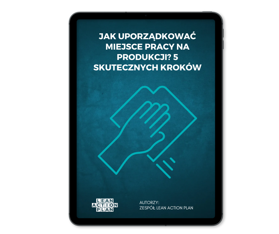 Porządek na miejscu pracy na produkcji